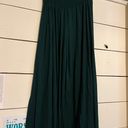 Earthbound dark green flowy pants Photo 4