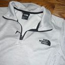 The North Face Gray Quarter Zip Athletic Wear Photo 1