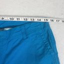 The North Face  Women’s Linen blend Chino Style Shorts Teal Blue Size 6 Photo 1