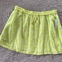 Abound NWT Drawstring Waist Cotton Floral Mini Skirt Photo 1