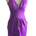 Bisou Bisou Stunning purple satin like semi formal dress Photo 0