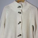 Talbots  Petites cardigan sweater toggle front shaker knit winter white/ivory MP Photo 1