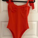 red/orange bow bodysuit Orange Size XS Photo 1