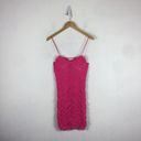 ZARA  Pink Gathered Tulle Corset Bustier Ruched Mini Dress Large Photo 2