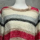 Lane Bryant  sweater multicolored striped back tie detail Photo 1