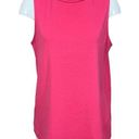 J.Jill  Pink Perfect Pima Cotton  Shirttail Sleeveless Tee Medium Photo 0