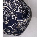 Vera Bradley  Reversible Tote in Twirly Birds Navy Retired Winter 2010 Photo 3