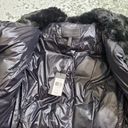 BCBGMAXAZRIA Black Adela Down & Feather Puffer Photo 7