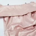 Vince Camuto  Sateen Blush Off Shoulder Evening Gown Photo 9