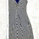 Laundry by Shelli Segal Yellow and Blue Geometric Dress Size 6 Photo 3