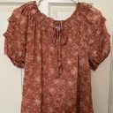 Bohme Dimitri Floral Top (Rust) Photo 2