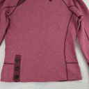 prAna  Lucia Pink Wool Blend Turtleneck Pullover Sweater Women's Size Large Base Photo 3