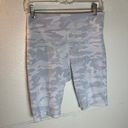 Lululemon white camo align biker shorts Photo 0