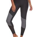 Second Skin  Yogo Athletic 8” Inseam Athletic Athleisure Leggings Black Medium Photo 0