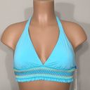 Bleu Rod Beattie  aqua smocked bikini top. 12. NWT Photo 1