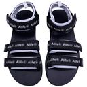 ma*rs Alife Reflective Logo Dad Sandal  Black Gray Unisex Size Women's 7.5 Men's 6 Photo 1