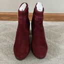 Diba True NWT Diba burgundy sleek buckle bootie Size 7 Photo 2