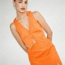 Nasty Gal NWT Orange Vest Tank Top Photo 0