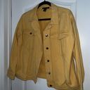 Forever 21 Daisy Yellow Denim Jacket Photo 0