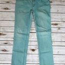 Roxy 💛 Gold Coast Skinny Straight Leg Aqua denim 11 Photo 0