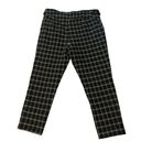 Maurice's  Checkered Straight Leg Leggings Pants Career Formal Workwear Photo 1