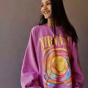 Urban Outfitters Nirvana Oversized Sweatshirt-UO Photo 2