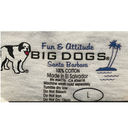 Big Dogs  100% Cotton White Graphic Parody Short Sleeve T-shirt size Large Photo 2