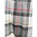 L.L.Bean Vintage 80s  100% wool plaid tartan pleated skirt size XS/S Photo 3