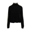 360 Cashmere  wool and cashmere color block sweater Photo 2