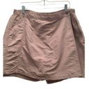 L.L.Bean  Womens Trail Skort Beige Sz XL Nylon Athleisure Vintage Casual Sporty Photo 0