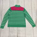 Vineyard Vines Shep 1/4 Zip Green Pink Pullover Shirt Size Small Photo 8