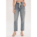 Lane Bryant Bluivy drawstring boyfriend distressed jeans size large NWT Photo 10