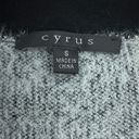 Cyrus  Knits Womens Size S Cardigan Sweater Oversized Gingham Black White Photo 11