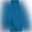 Alice + Olivia NWOT  Nelle Cutout Maxi Dress in OCEAN BLUE, Size 6 Photo 3