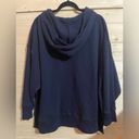 Polo  Ralph Lauren Lace-Up Fleece Hoodie Blue Women's Size XS/S Photo 3