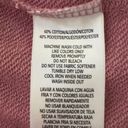 Calvin Klein Jeans  Cropped Hoodie Cozy  Soft Sweatshirt Pink NWT Women's Size M Photo 10