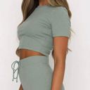 casual two piece loungewear set Green Size M Photo 2