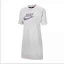 Nike NWT  Move 2 Zero T-shirt dress in light gray Photo 4