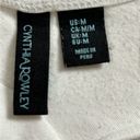 Cynthia Rowley White Racerback Spaghetti Straps Size L Photo 2