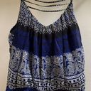 Anthropologie  Lilka Darya Blue Jumpsuit Size S Excellent RARE HTF GORGEOUS Photo 4