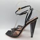 Gianvito Rossi  Odyssey Heel Squared Toe Sandal 37 Photo 3