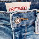 Driftwood  Jackie High Rise Bandana Patched Distressed Raw Hem Jeans Size 25 Photo 11