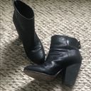 Rag and Bone  Black Leather Newbury Boots sz 9.5 Photo 1