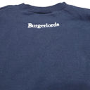 Champion Burgerlords Bestaurant Sweatshirt Size Medium  Authentic Sweater Blue Unisex  Photo 4