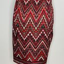 Dress Barn Pull On Geometric Pattern Skirt- Size XL Photo 3