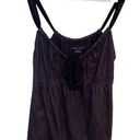 New York & Co. Sleeveless Blouse Navy Sparkle Photo 0