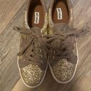 Not Rated Gold Glitter  Sneakers - Size 10 Photo 5