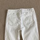 CAbi  high rise skinny white jeans in size 10 Photo 4