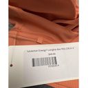 Lululemon  Energy Longline Bra *Ribbed CRLK Coral Kiss Size 4 New w/tag Photo 3