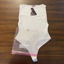 Naked Wardrobe NWT  Sleeveless Bodysuit in White Size XLarge Photo 10